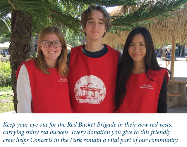 Our Fabulous Red Bucket Brigade