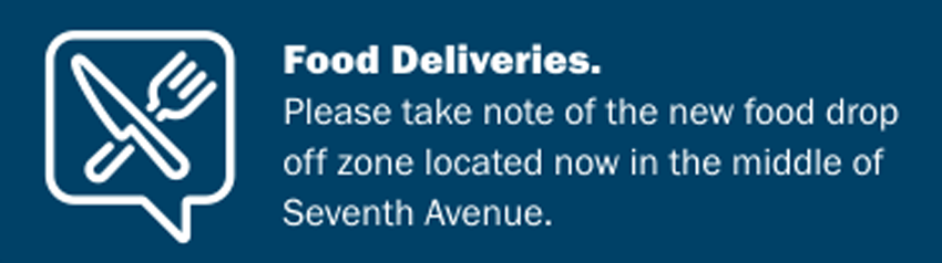 Coronado Food Delivery Rules and Location